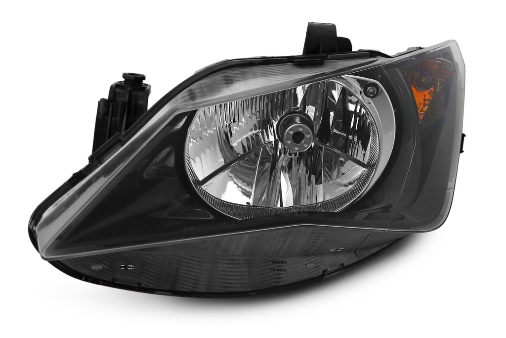 Headlight left black Seat Ibiza 12-16