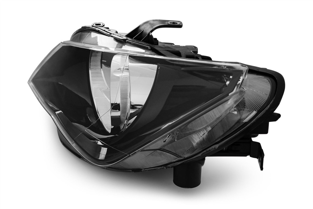 Headlight left black Seat Ibiza 12-16