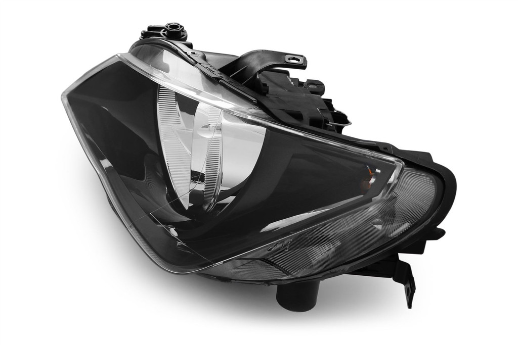 Headlight left black Seat Ibiza 12-16