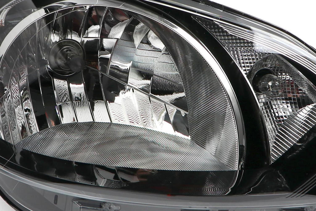 Headlight right black Skoda Citigo 11-16