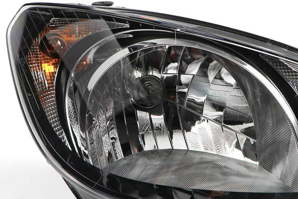 Headlight right black Skoda Citigo 11-16