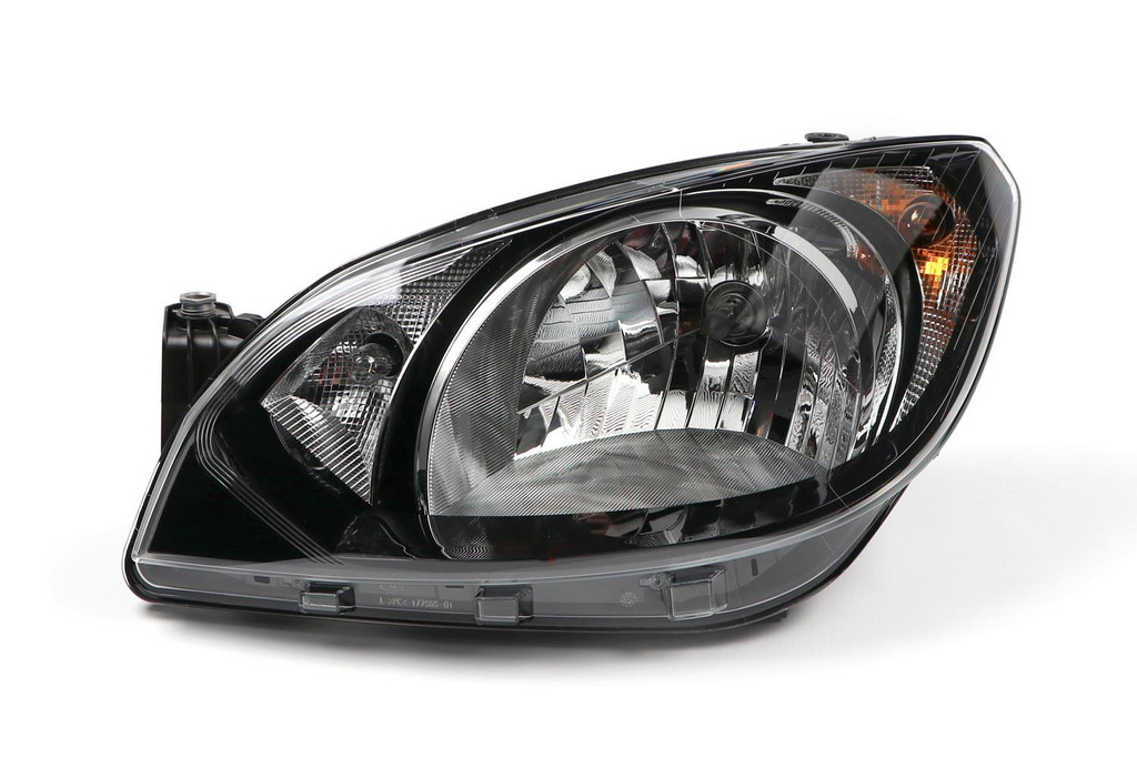 Headlight left black Skoda Citigo 11-16