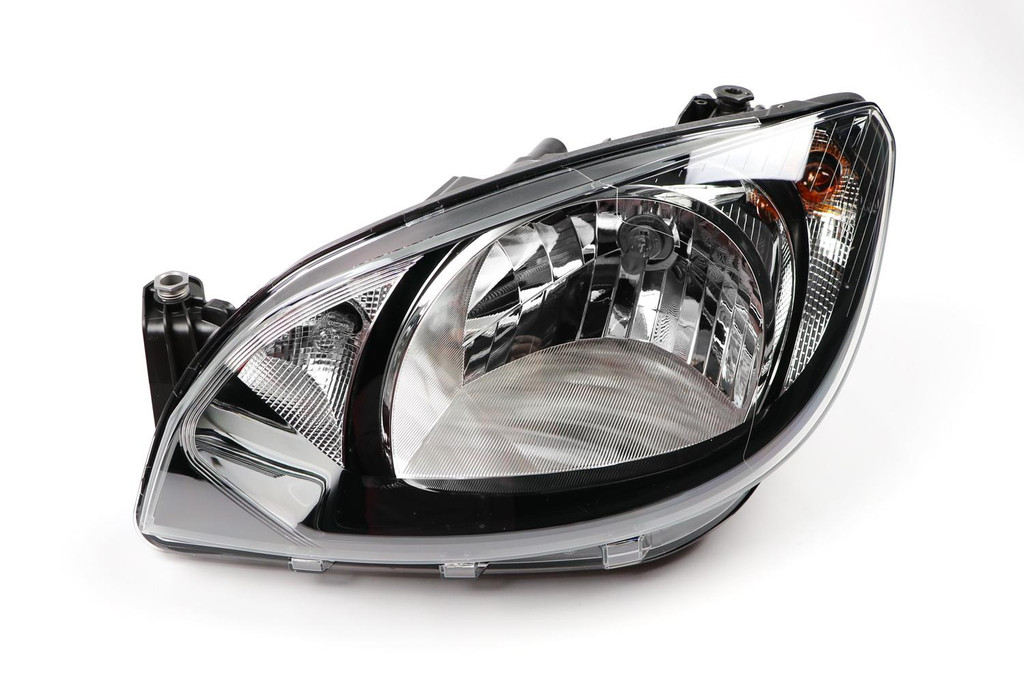 Headlight left black Skoda Citigo 11-16