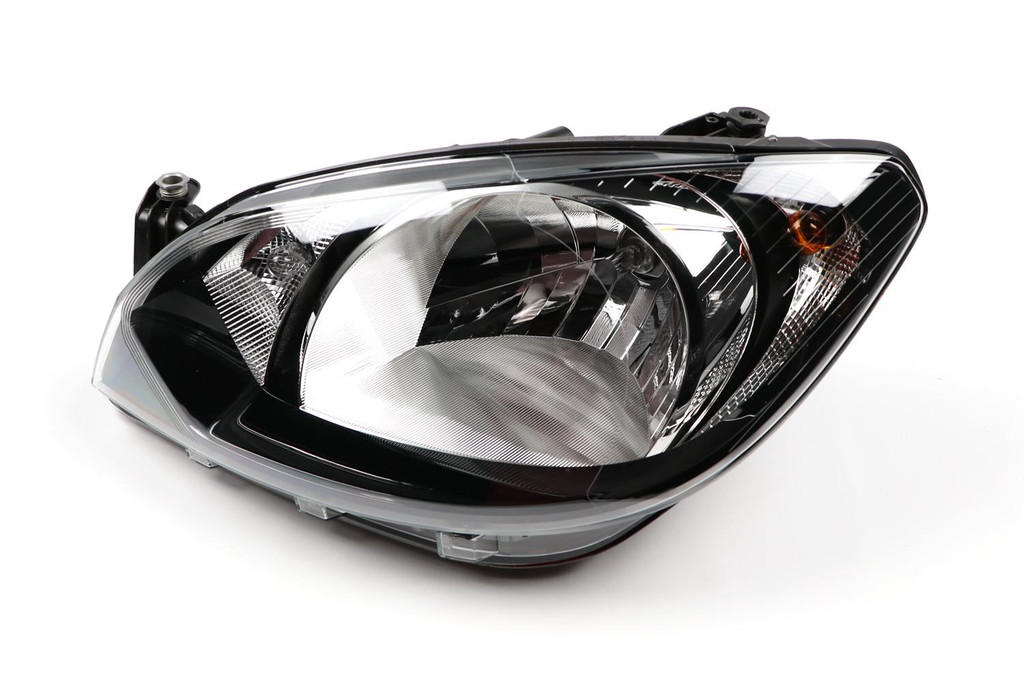 Headlight left black Skoda Citigo 11-16