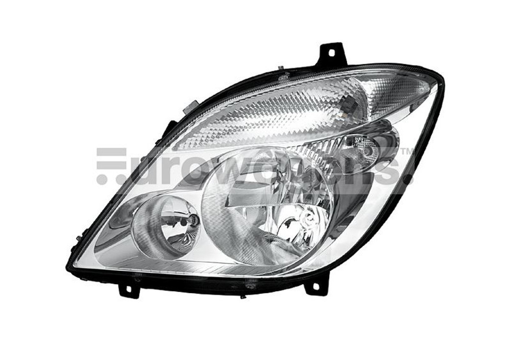 Headlight left with fog light Mercedes Benz Sprinter 06-13