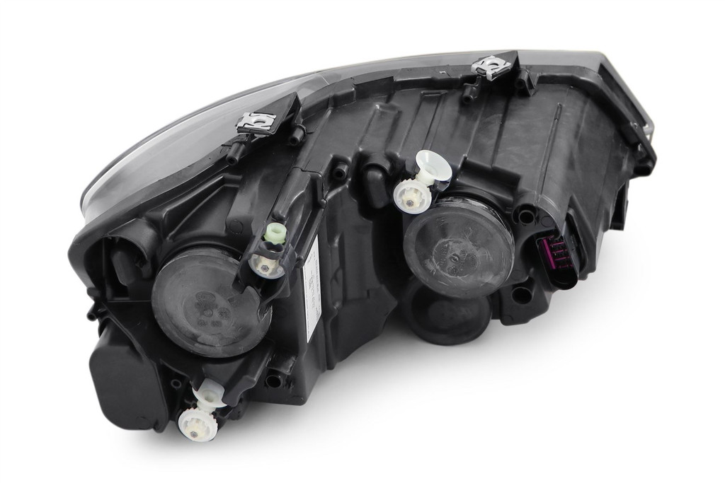 Headlight left black VW Polo 6R 14-17
