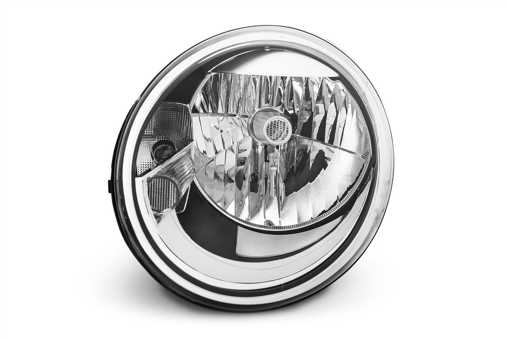 Headlight left black VW Beetle 11-18