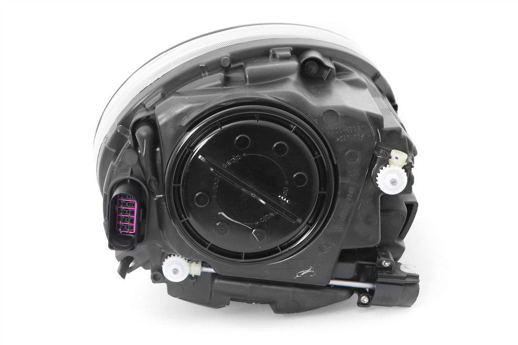 Headlight left black VW Beetle 11-18