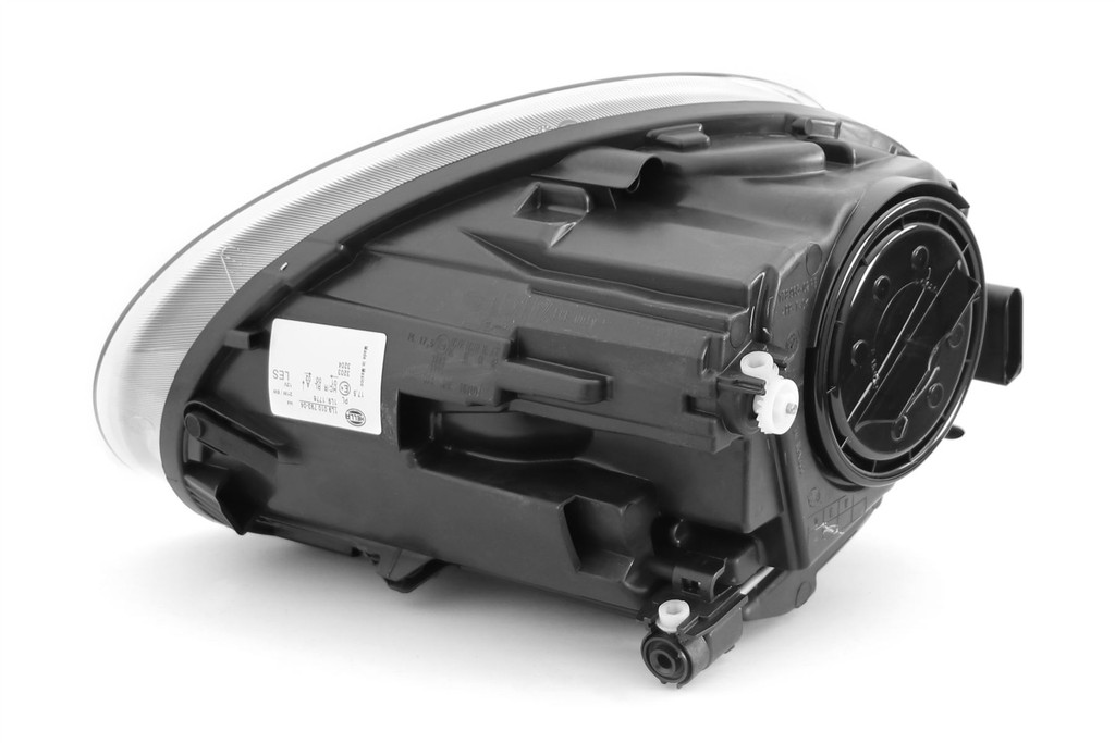 Headlight right black VW Beetle 11-18