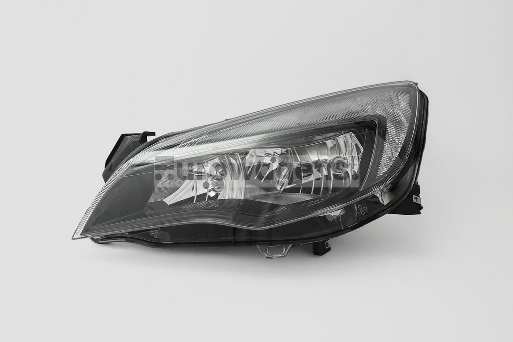 Headlight left black DRL Vauxhall Astra J MK6 10-12