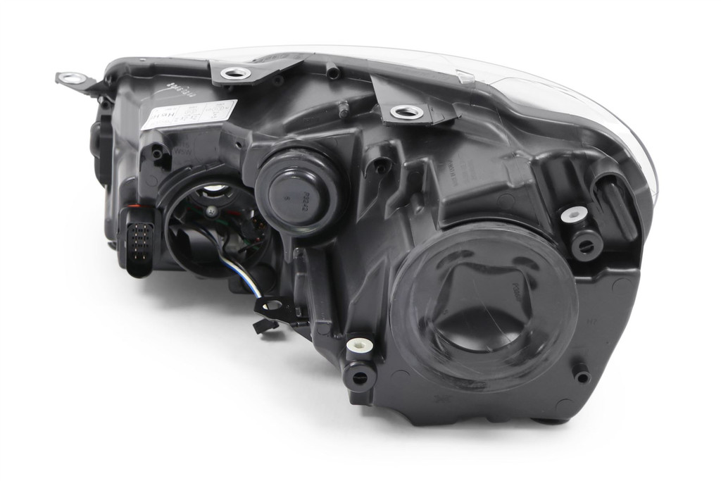Headlight right black VW Golf MK6 08-12 Hella