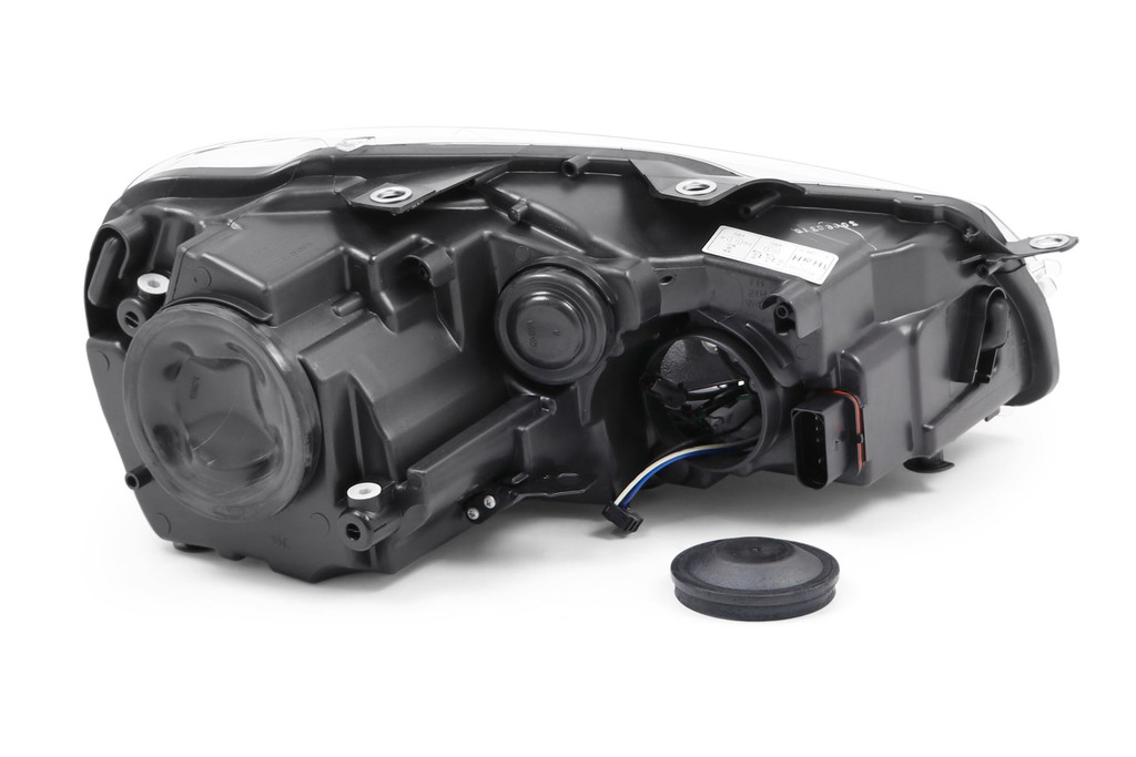 Headlight left black VW Golf MK6 08-12 Hella