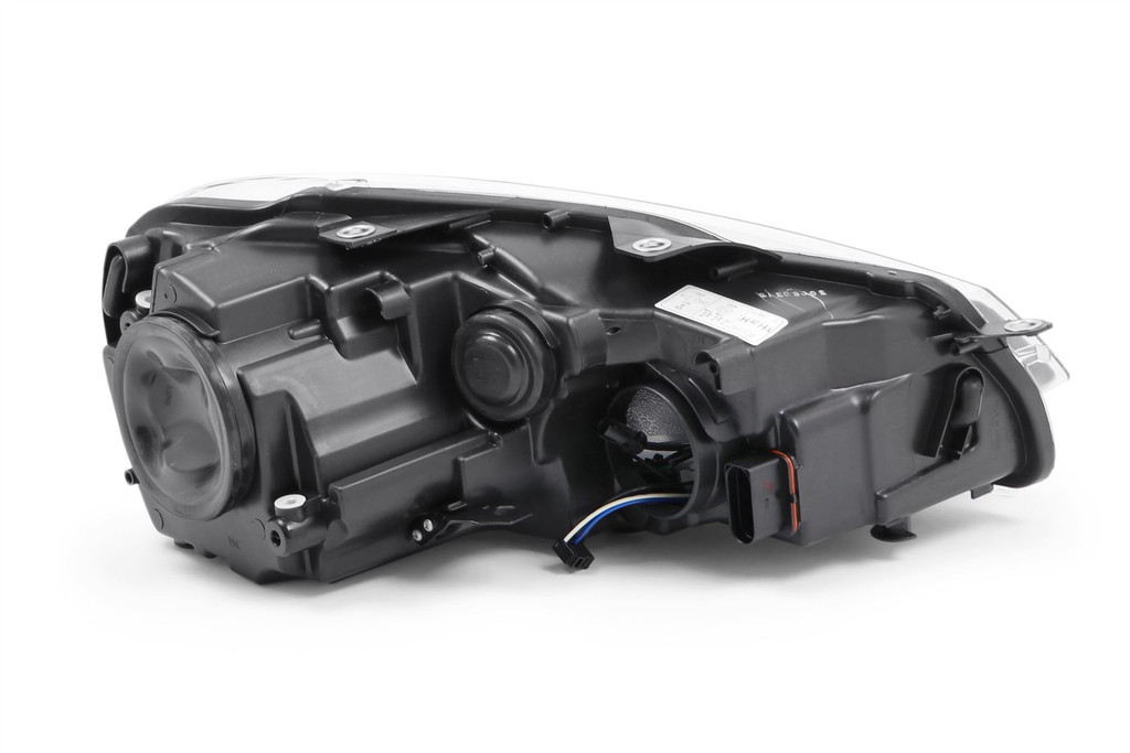 Headlight left black VW Golf MK6 08-12 Hella