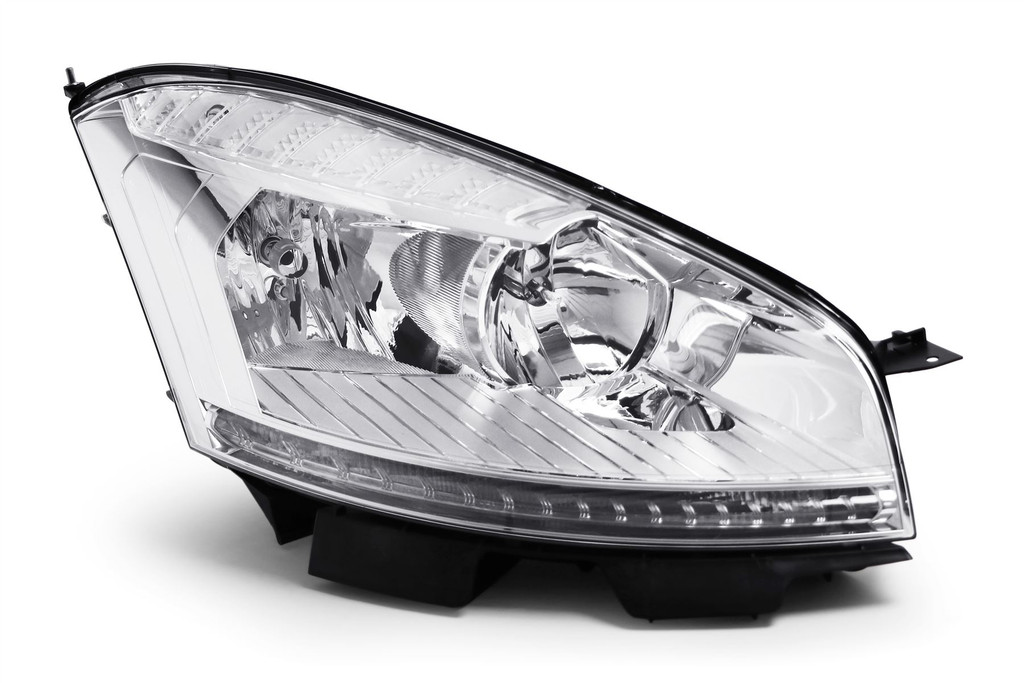 Headlight right DRL Citroen C4 Picasso 11-13 Hella