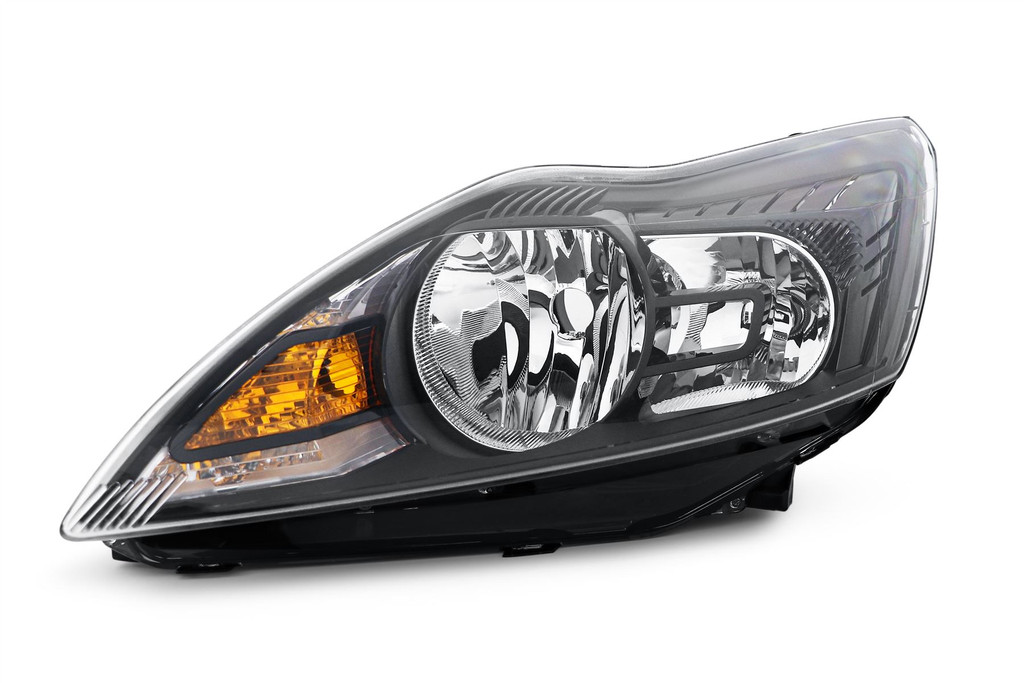 Headlight black left Ford Focus MK2 08-10