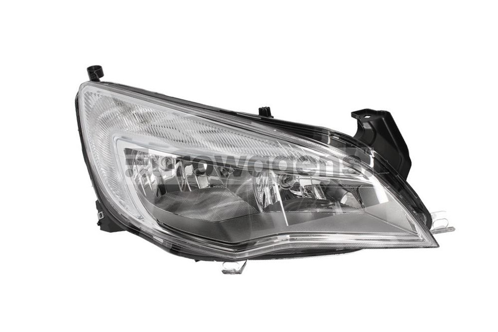 Headlight right chrome DRL Vauxhall Astra J MK6 10-12