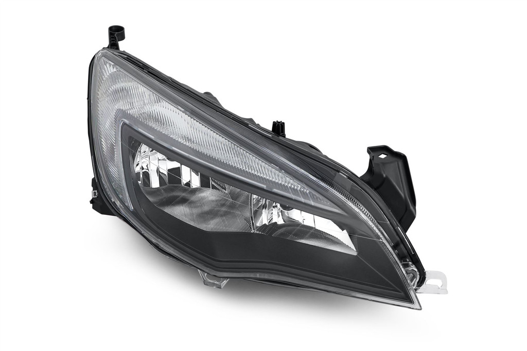 Headlight right black DRL Vauxhall Astra J MK6 13-15