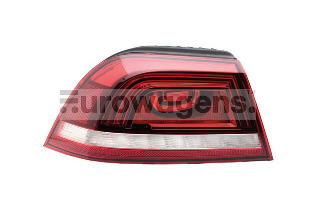 Rear outer light left LED dark red VW Eos 11-15