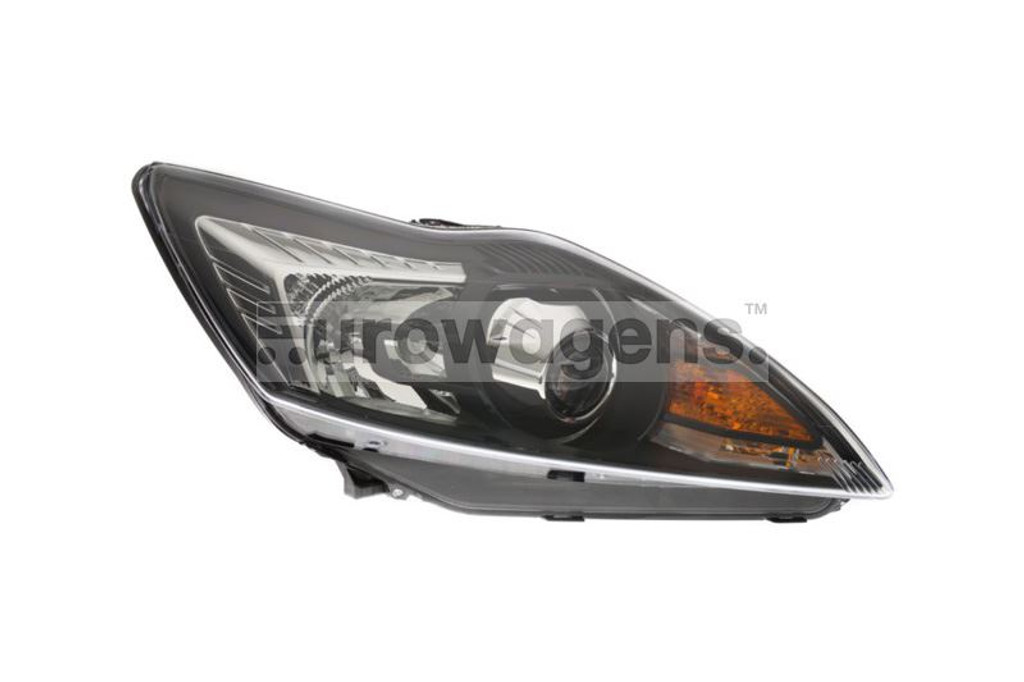 Headlight black right Bi-Xenon LED DRL AFS Ford Focus MK2 08-10