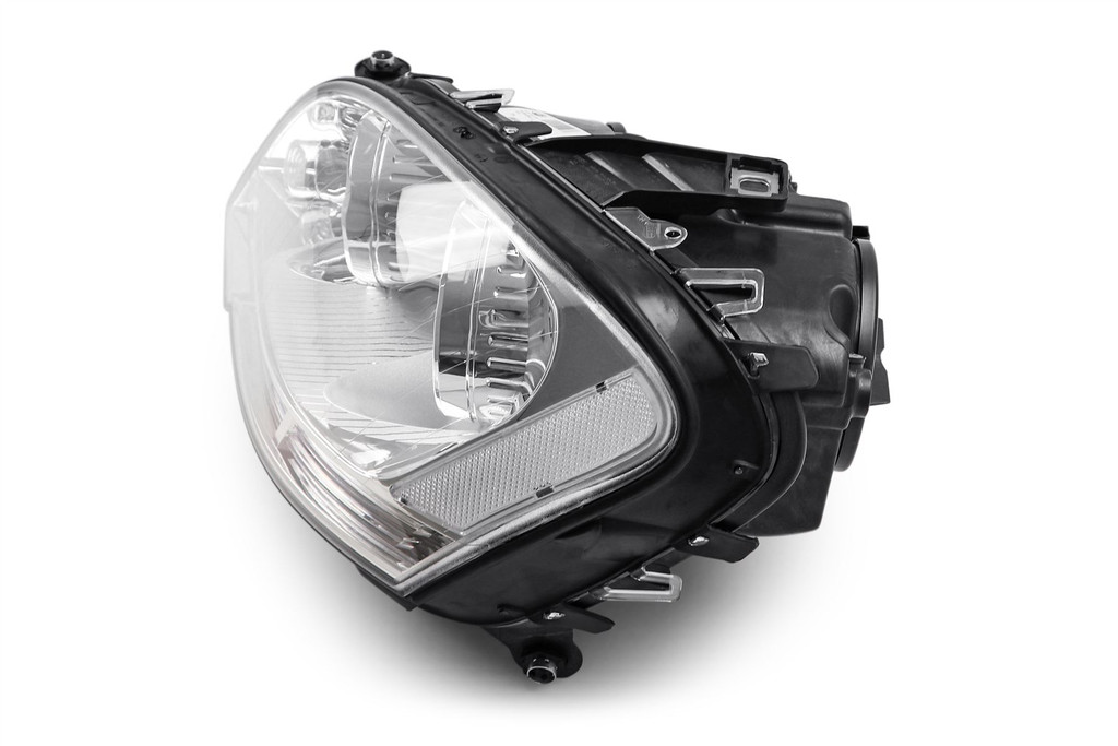 Headlight left projector chrome Mercedes Benz M Class W164 08-11