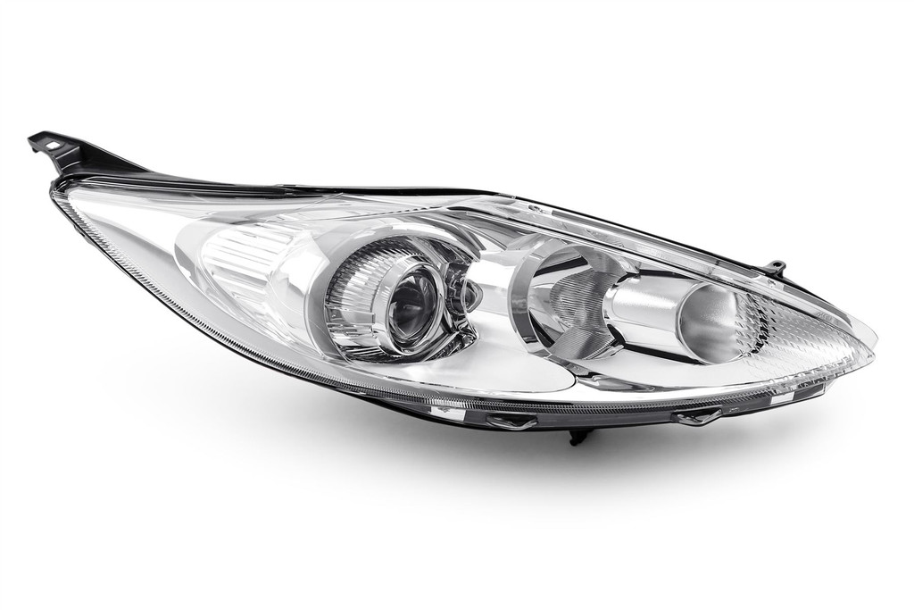 Headlight right projector chrome Ford Fiesta MK6 08-12