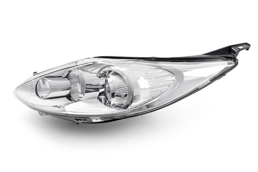 Headlight left projector chrome Ford Fiesta MK6 08-12