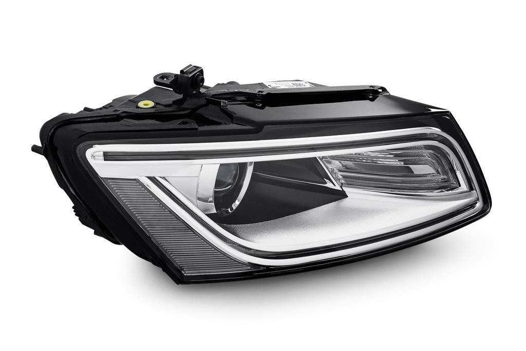 Headlight right bi-xenon LED DRL Audi Q5 13-16