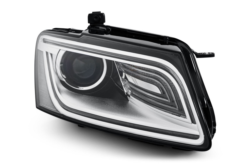 Headlight right bi-xenon LED DRL Audi Q5 13-16