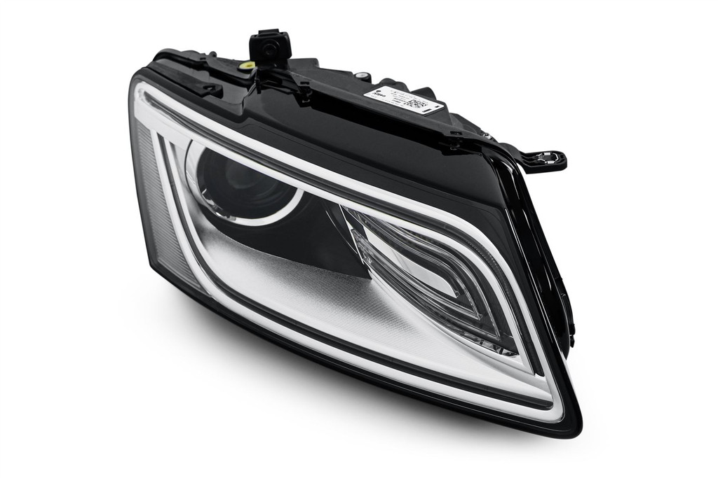 Headlight right bi-xenon LED DRL Audi Q5 13-16
