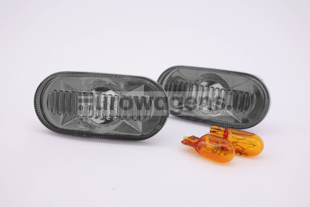 Side indicators set crystal smoked Renault Clio MK1 95-97