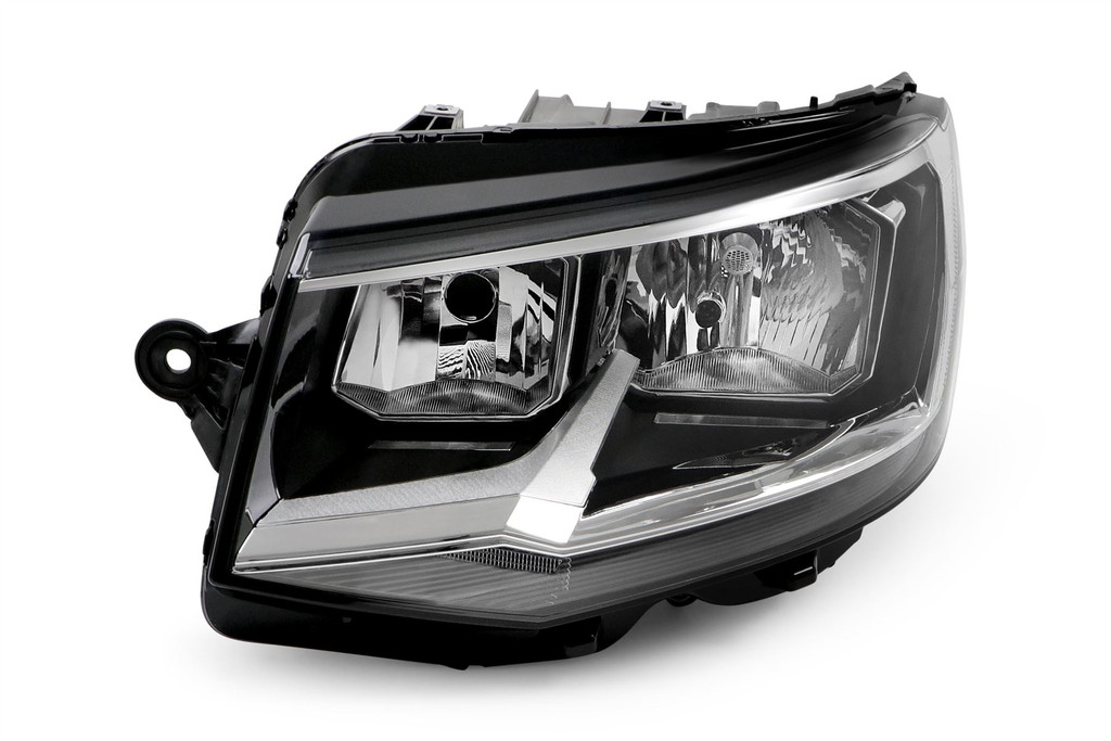 Headlight left black VW Transporter T6 16-19