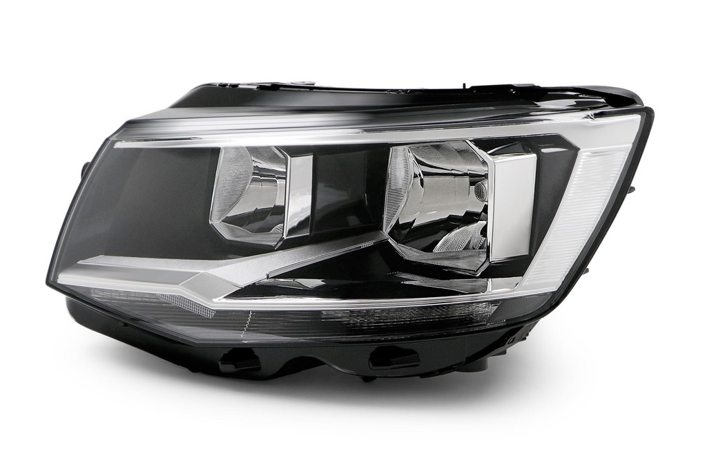 Headlight left black VW Transporter T6 16-19