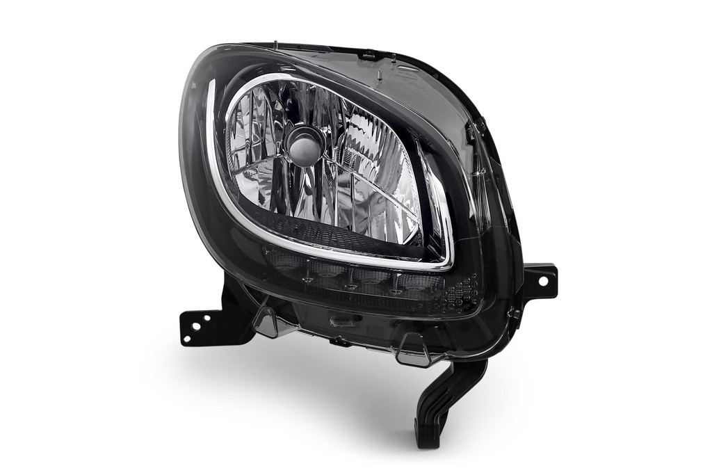 Headlight right black LED DRL Smart ForFour 15-17