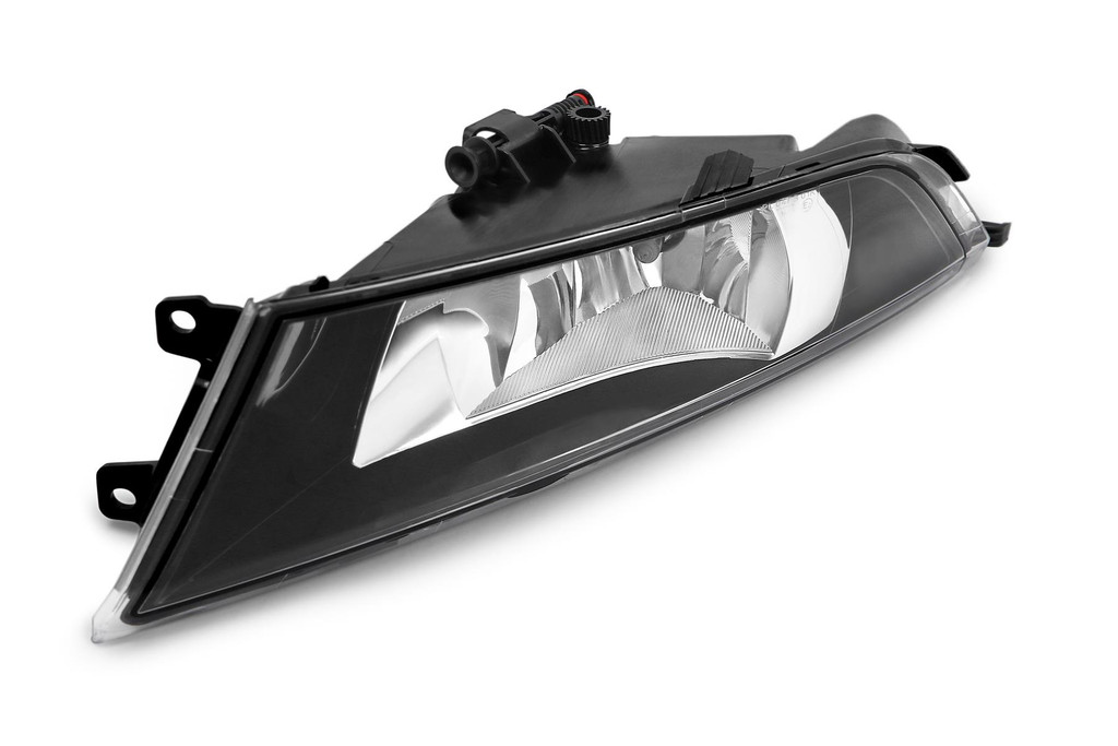 Front fog light left with bulb Skoda Fabia 15-17 Valeo