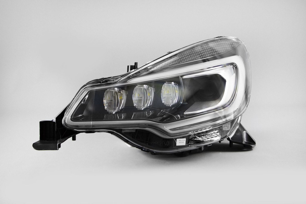 Headlight left black bi xenon LED DRL Ciroen DS3 13-15