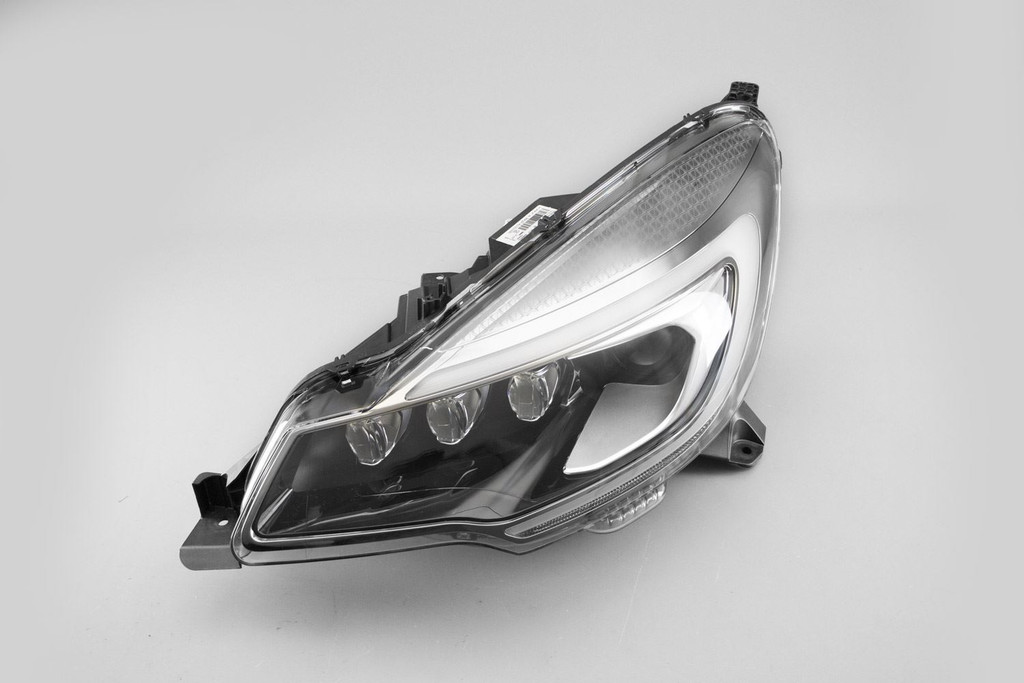 Headlight left black bi xenon LED DRL Ciroen DS3 13-15