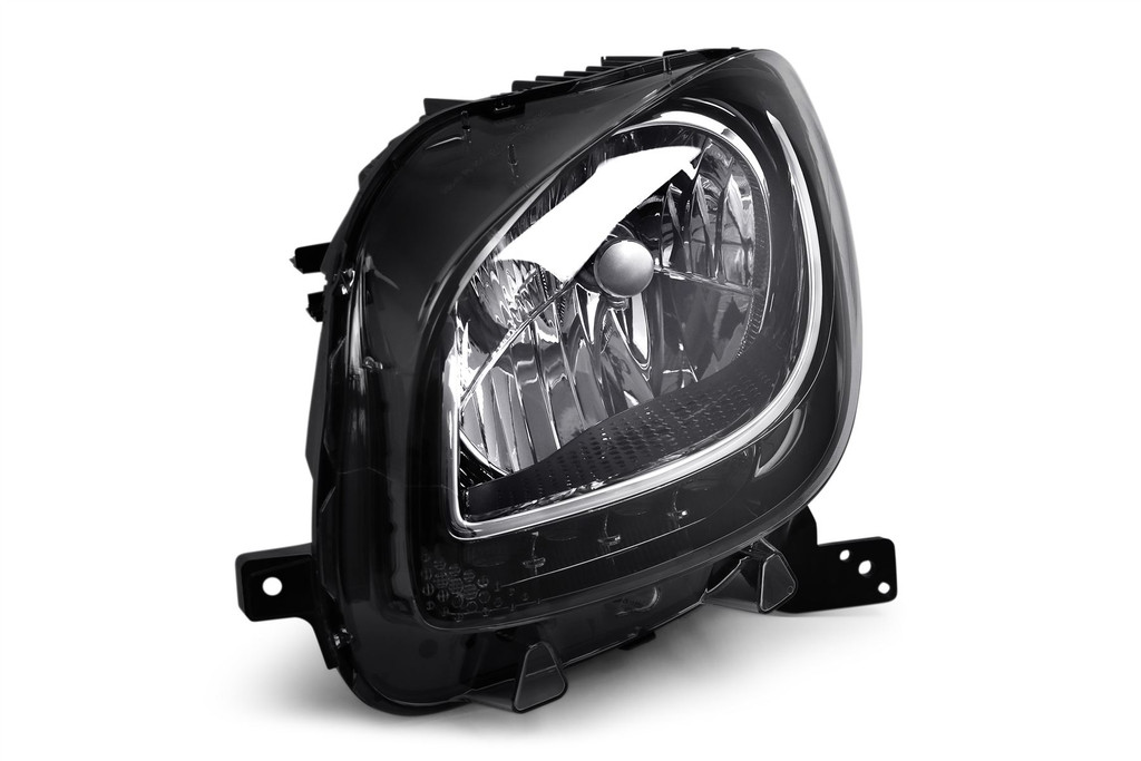 Headlight left black LED DRL Smart ForTwo 15-17