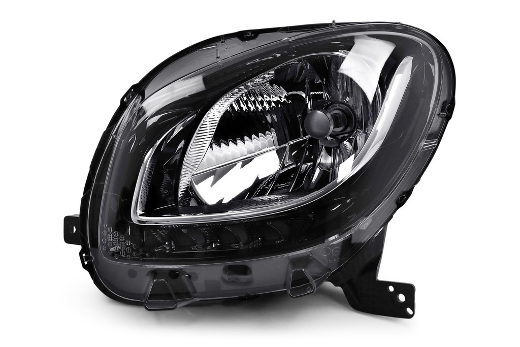 Headlight left black LED DRL Smart ForTwo 15-17