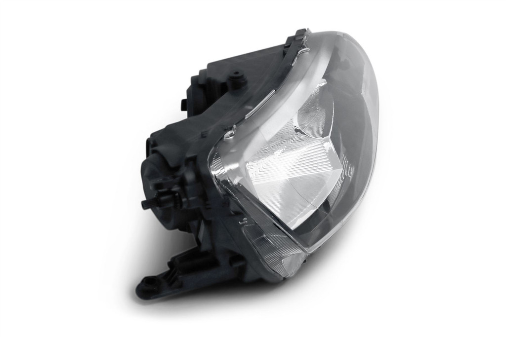 Headlight right black Skoda Rapid 12-16