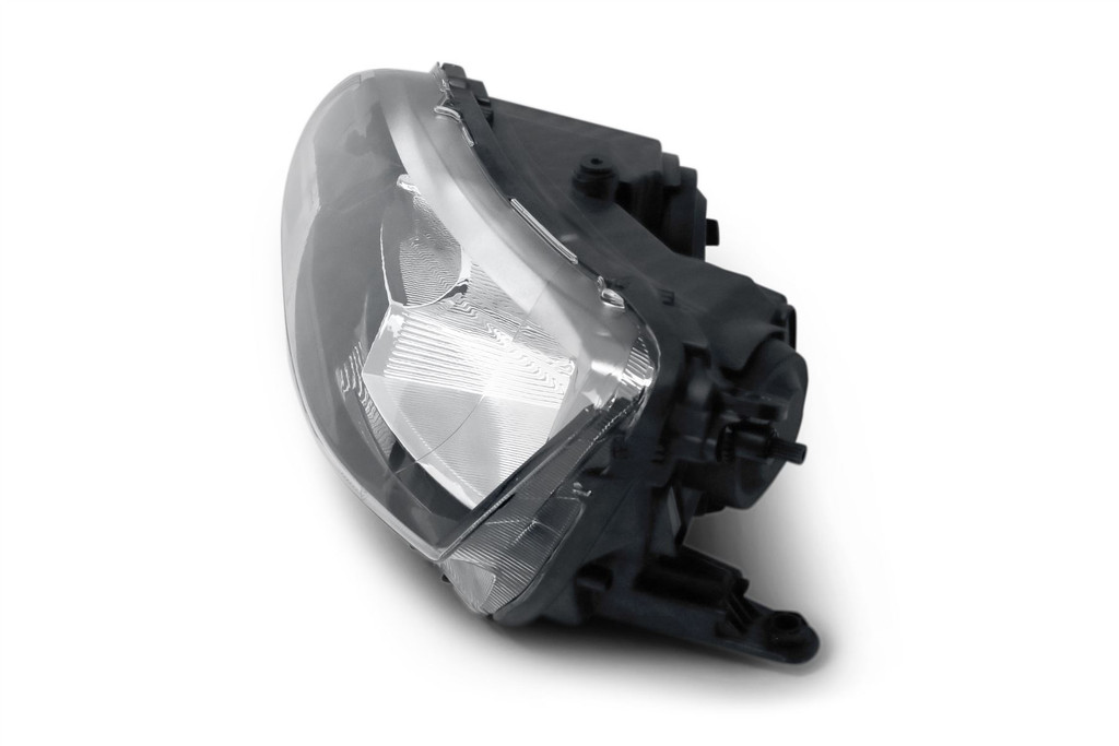Headlight left black Skoda Rapid 12-16