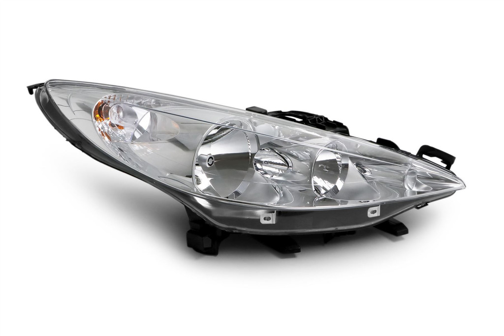 Headlight right Peugeot 207 06-11