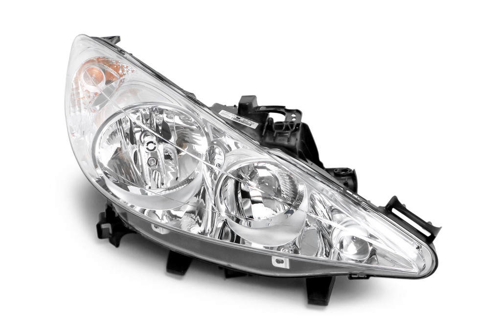 Headlight right Peugeot 207 06-11