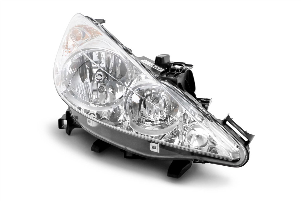 Headlight right Peugeot 207 06-11
