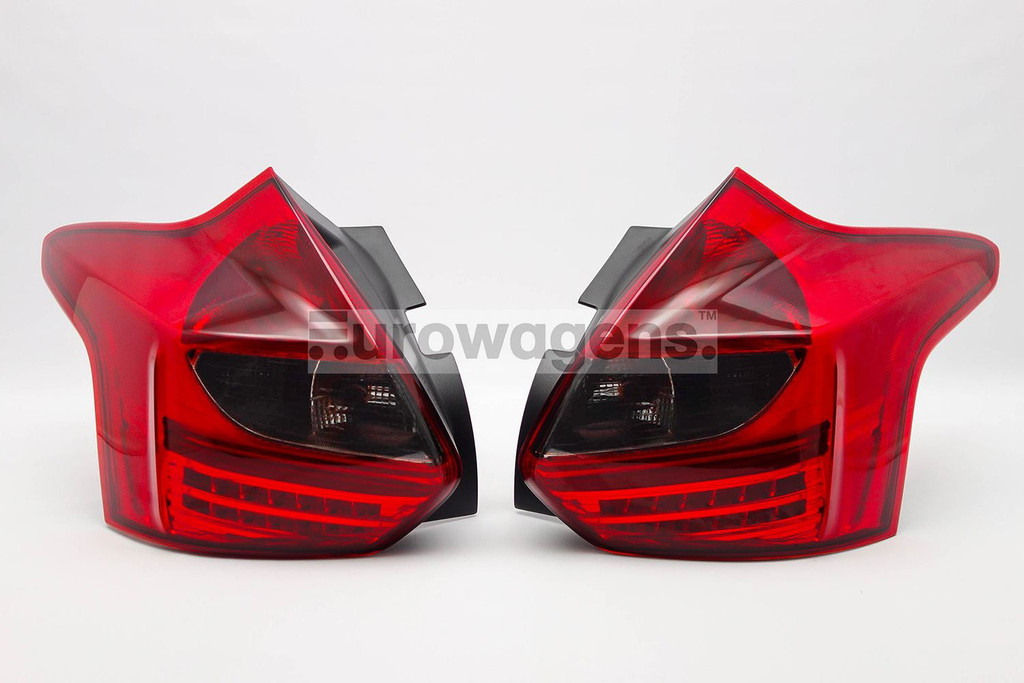 Rear light set smoked red LED Ford Focus 11-15 Upgrade