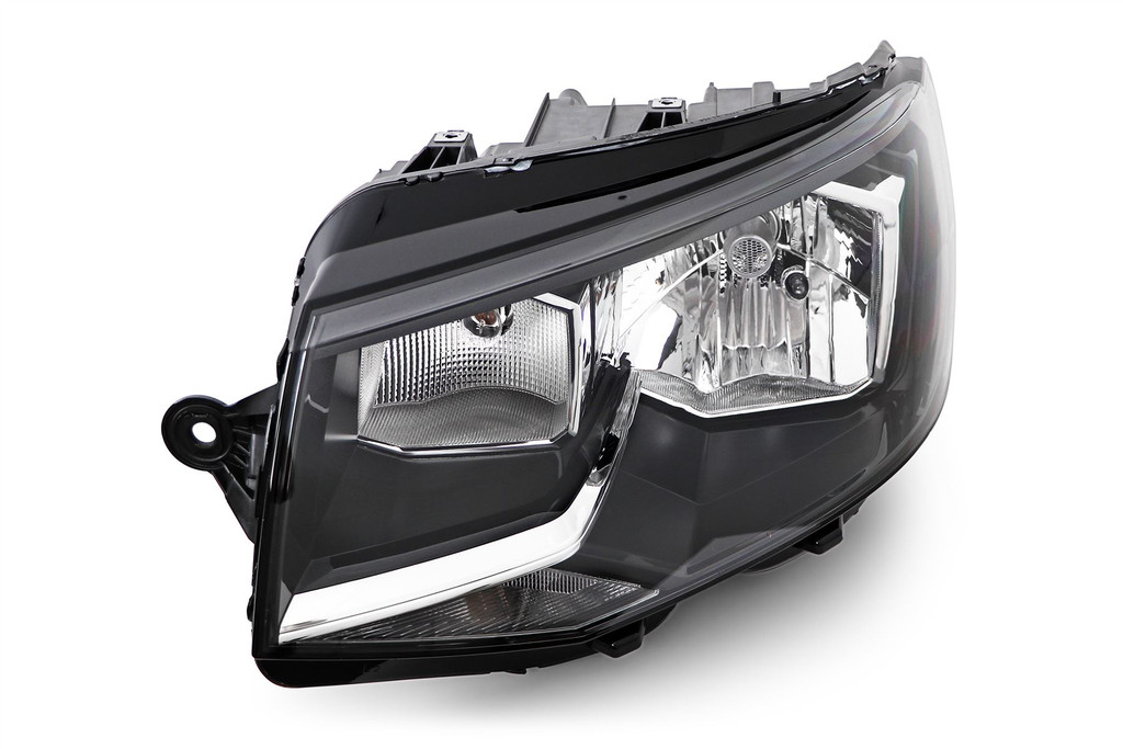 Headlight left black VW Transporter T6 16-19 Valeo