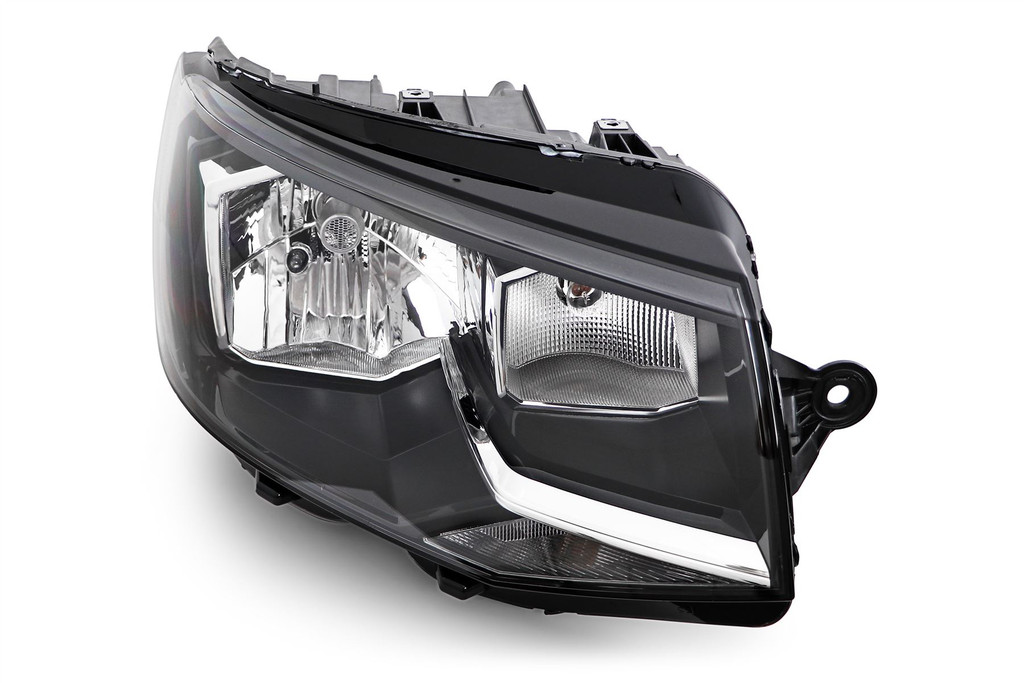 Headlight right black VW Transporter T6 16-19 Valeo