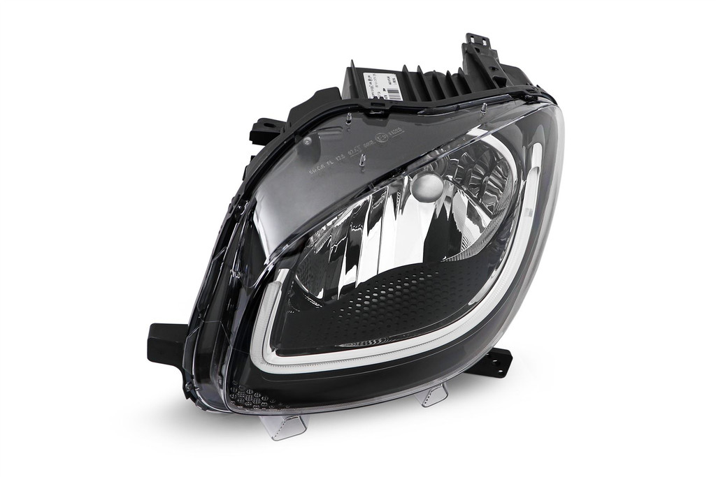 Headlight left black LED DRL Smart ForTwo Highline 15-17