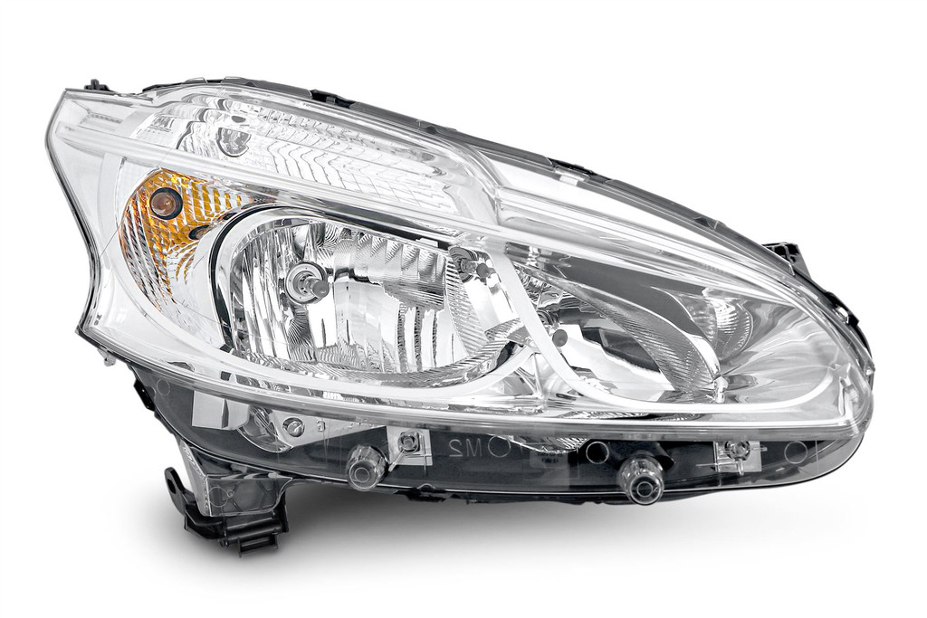 Headlight right DRL Peugeot 208 12-15