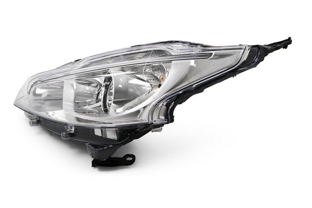 Headlight left LED DRL Peugeot 208 12-15 Valeo