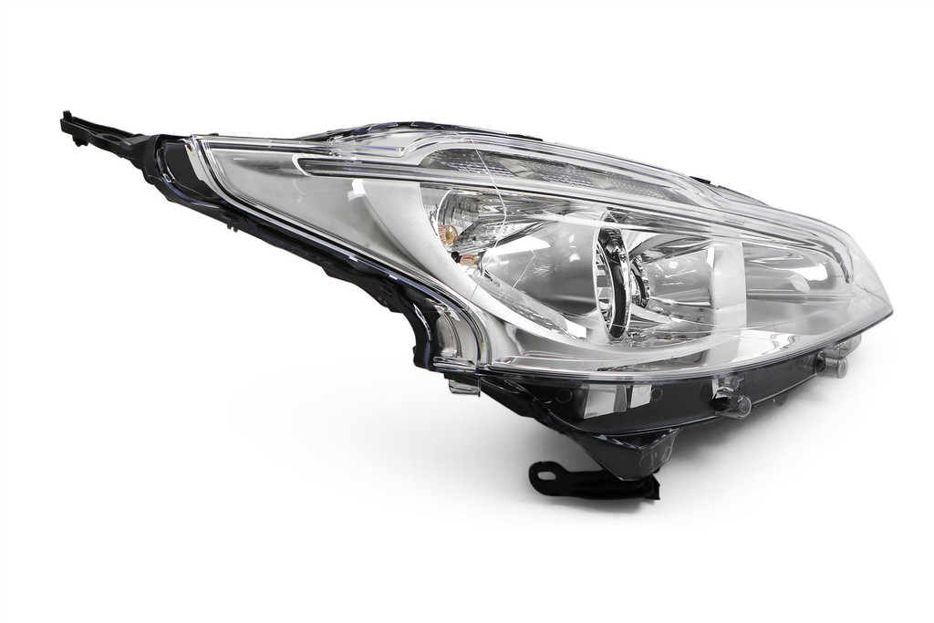 Headlight right LED DRL Peugeot 208 12-15 Valeo